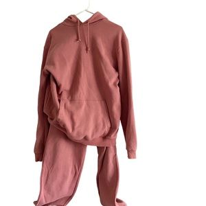 COPY - Women’s Pink Sweatsuit with hoodie